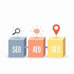 SEO vs AEO vs GEO
